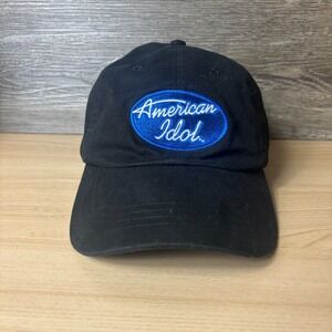 American Idol Hat Cap Fitted One Size Black Singing TV Show Promo